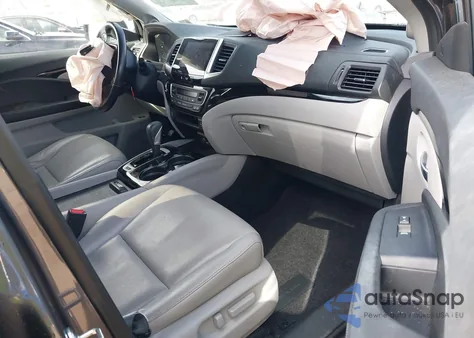 2019 Honda Ridgeline Rtl-E from USA, damaged, VIN 5FPYK3F79KB004949